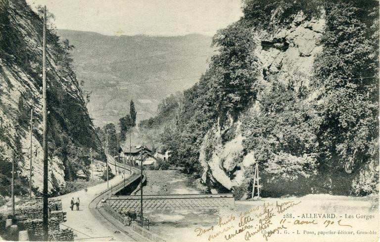 Allevard, Les Gorges