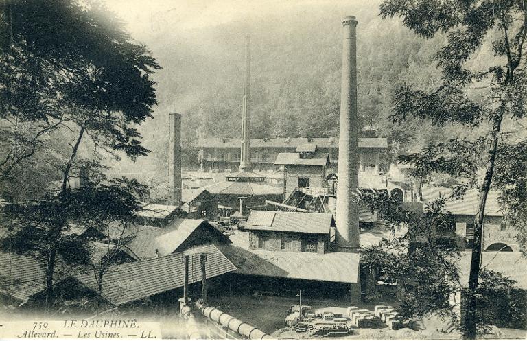 Vue de l'usine de la Gorge