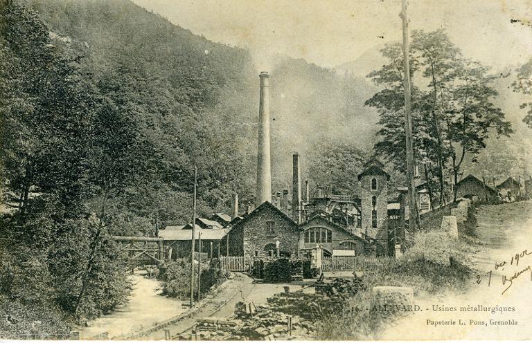 Vue de l'usine de la Gorge