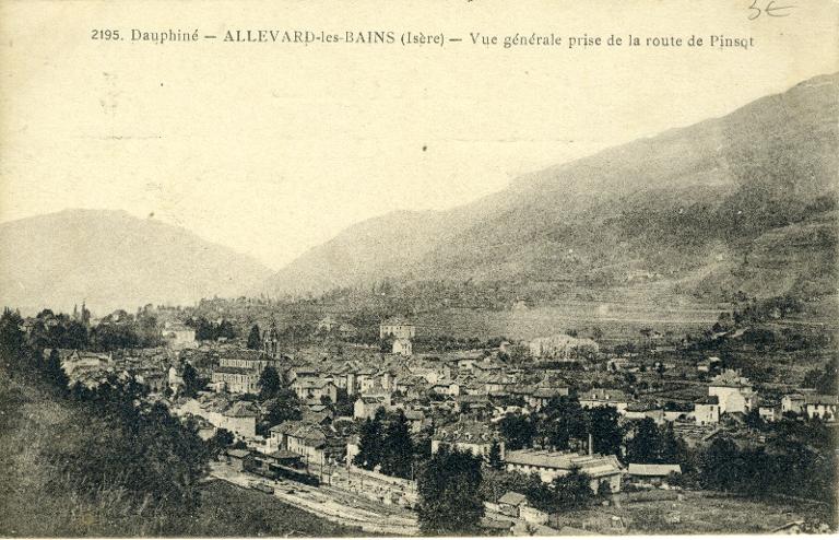 Vue générale d'Allevard