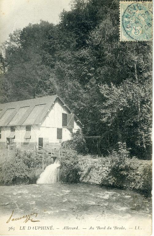 Vue de l'usine de Pomine
