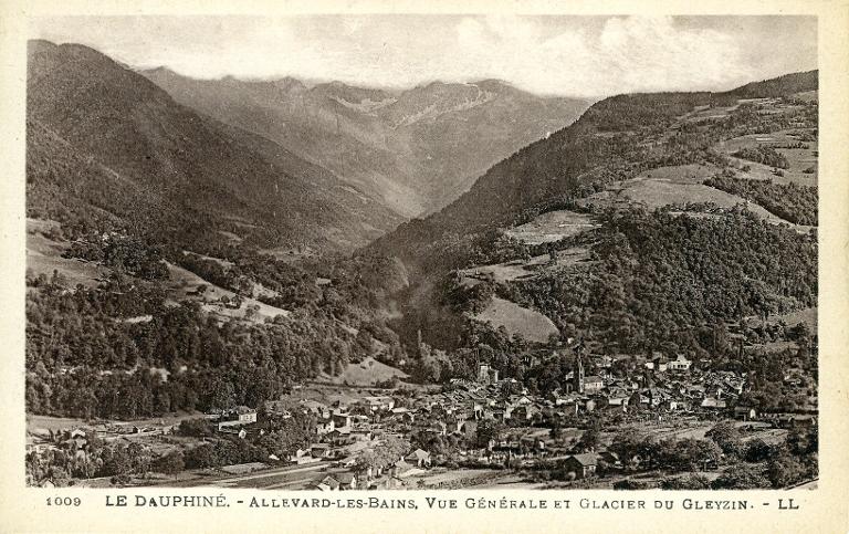Vue générale d'Allevard