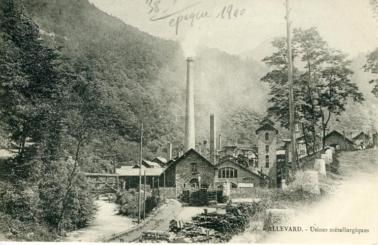 Vue de l'usine de la Gorge