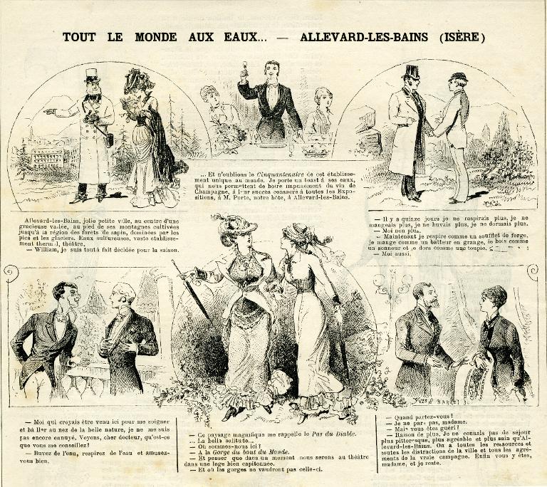 Tout le monde aux eaux... Allevard-les-Bains