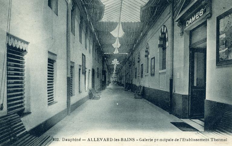Vue de la galerie du bâtiment Nièpce