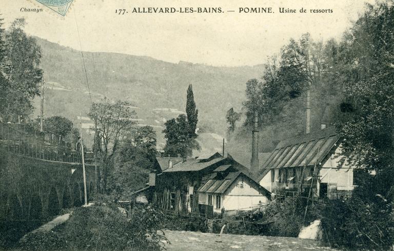 Pomine, l'usine de ressorts