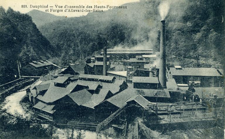 Vue d'ensemble de l'usine de la Gorge