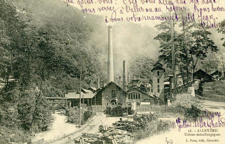 Vue de l'usine de la Gorge