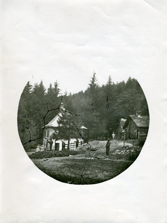 Vue des environs de la mine de la Taillat