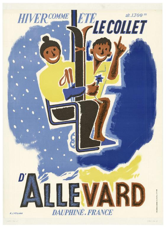 Affiche - Hiver comme été, Le Collet d'Allevard