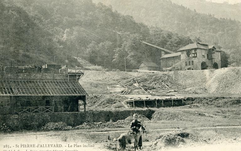 Saint-Pierre d'Allevard, le plan incliné
