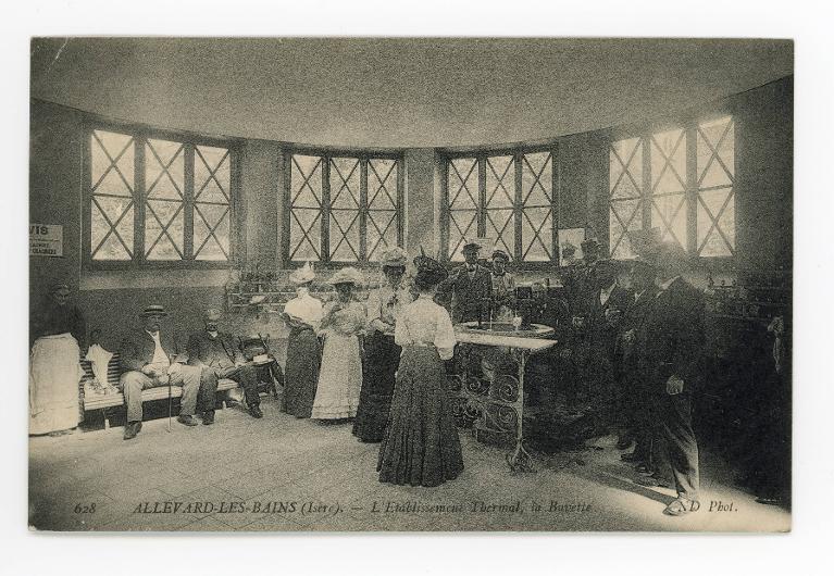 Allevard-les-Bains - L'Établissement thermal, la Buvette