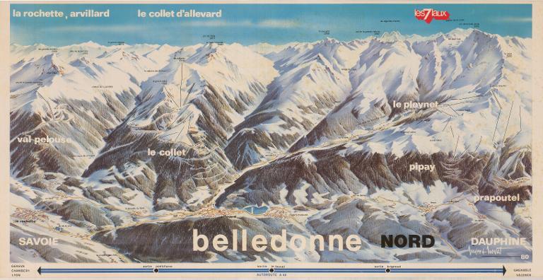 Affiche - Belledonne nord