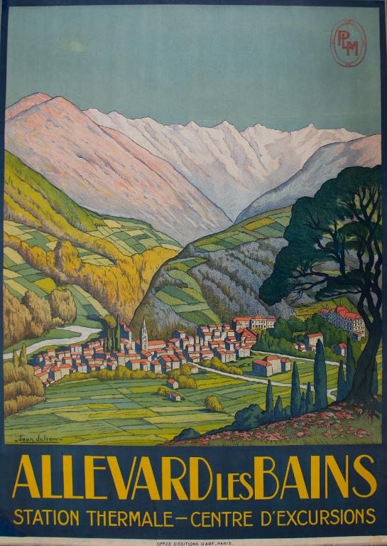 Allevard-les-Bains, station thermale, centre d'excursions - PLM