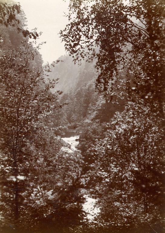 Vue générale de la gorge du Bout du Monde