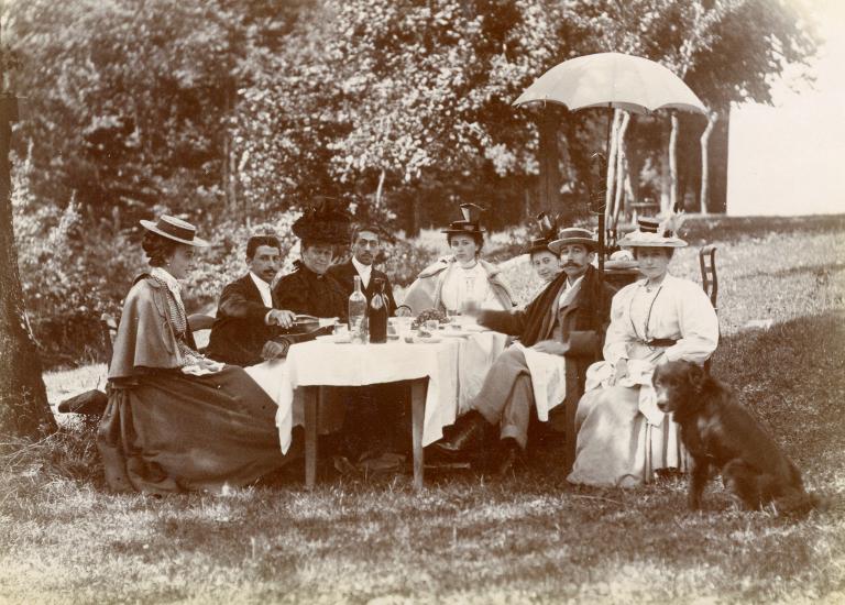 Déjeuner à la Chatreuse de Saint-Hugon