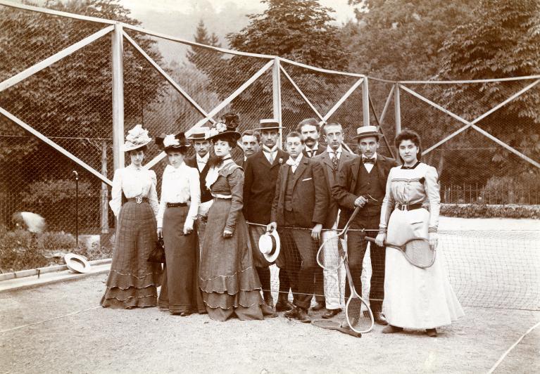 Le tennis de l'hôtel du Parc