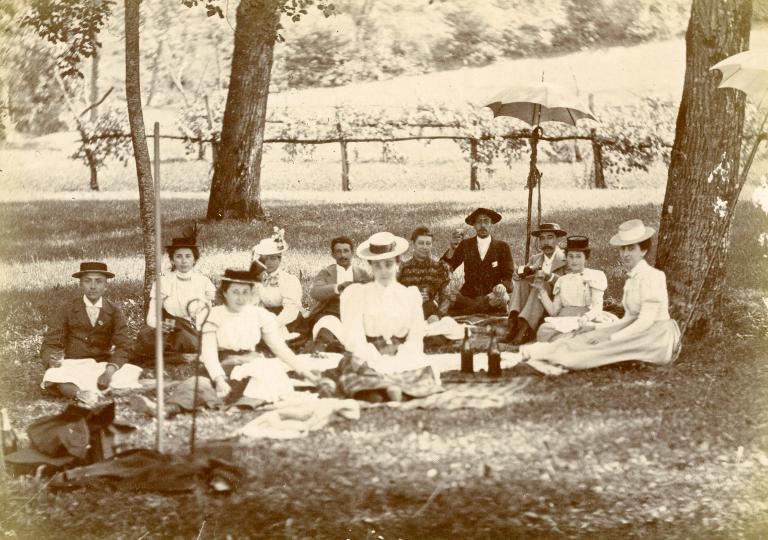 Pique-nique à la Chapelle-Blanche