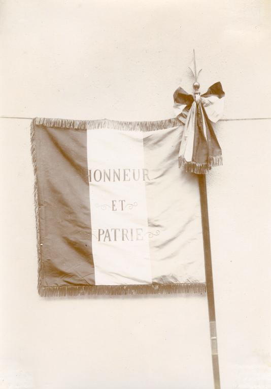 Drapeau de la Société des Trompes de chasse d'Allevard