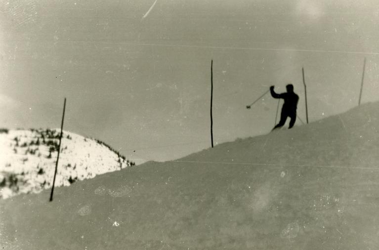 Compétition de ski au Collet d'Allevard