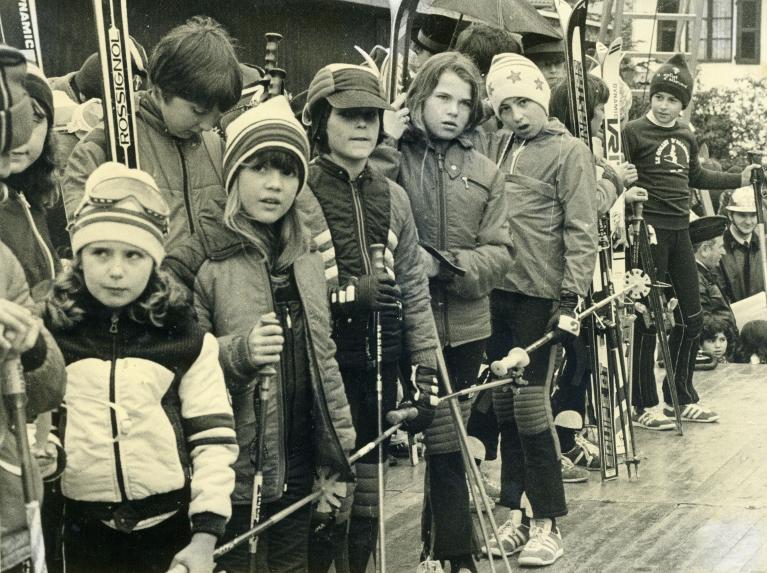Départ en stage des enfants du Ski Club Allevardin