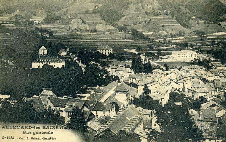 Allevard-les-Bains vue générale
