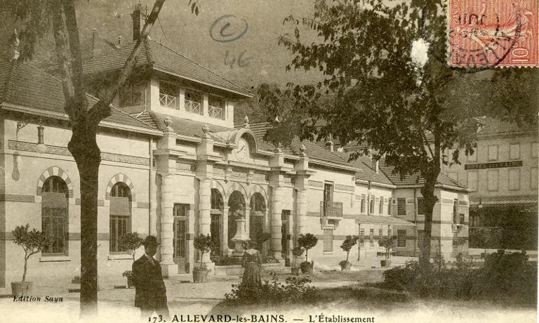 Allevard-les-Bains, L'Etablissement thermal
