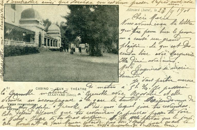 Allevard, Casino Jeux Théâtre
