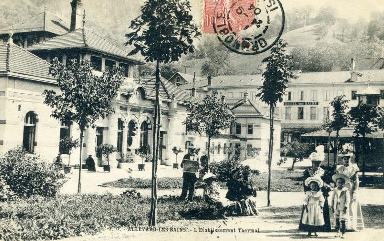 Allevard-les-Bains, L'Etablissement thermal
