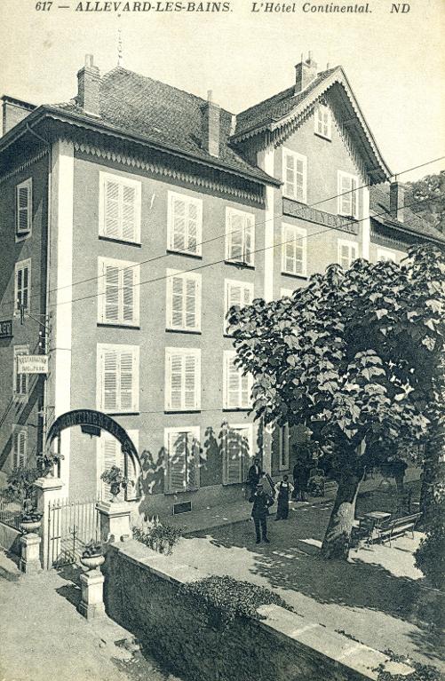 Allevard-les-Bains, L'Hôtel continental