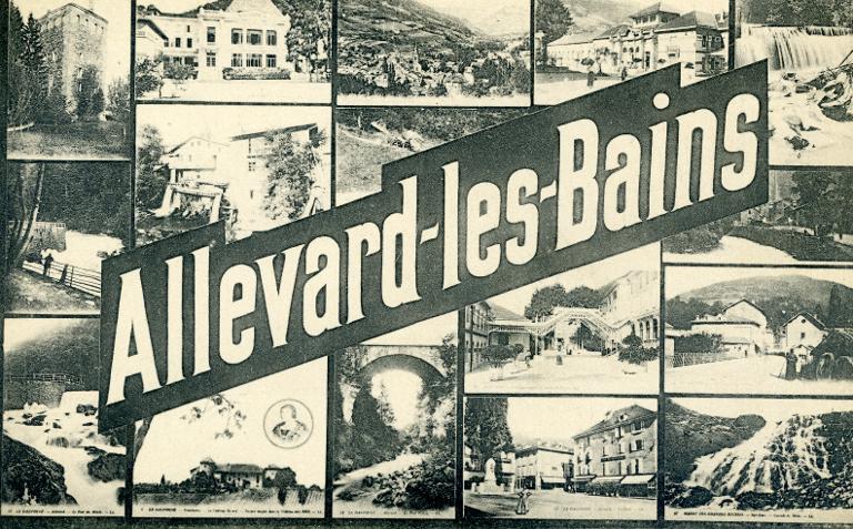Carte multivue d'Allevard-les-Bains