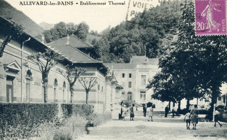 Allevard-les-Bains, Etablissement thermal