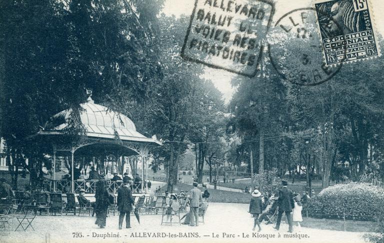 Allevard-les-Bains, Le kiosque à musique