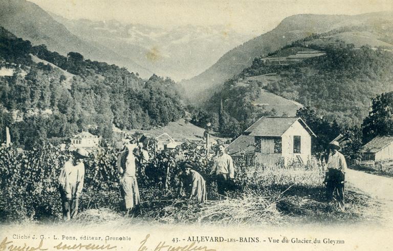 Vue du glacier du Gleyzin