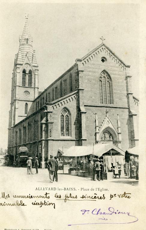 Allevard-les-Bains, Place de l'Eglise