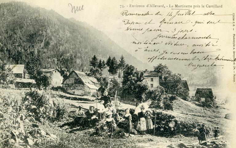 Environs d'Allevard, La Martinette près le Curtillard