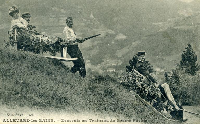 Descente en traîneau de Brame-Farine