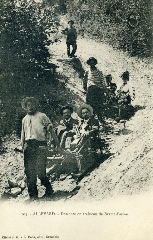 Descente en traîneau de Brame-Farine